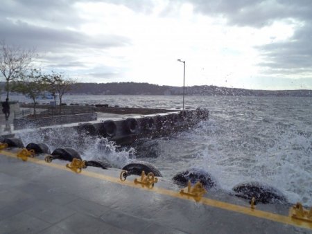 Deniz ulaşımına lodos engeli