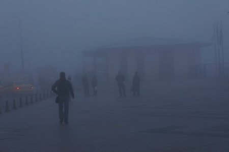 Deniz ulaşımına sis engeli