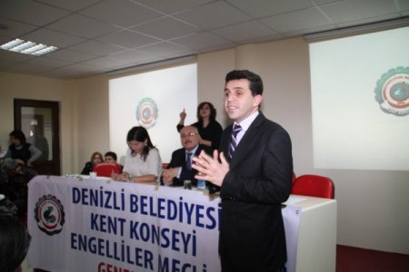 Denizli Belediyesi Engelliler Meclisi Başkanlığına Özkan Tekrar Seçildi