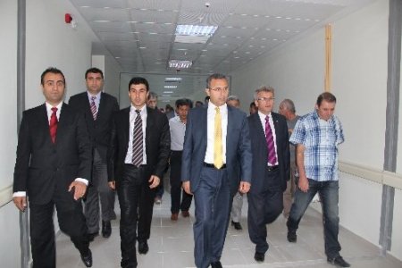 Denizli Valisi Demir, Acıpayam'da incelemelerde bulundu