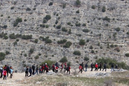 Denizli ve Uşaklı dağcılar tarihî Kral Yolu’nda yürüdü