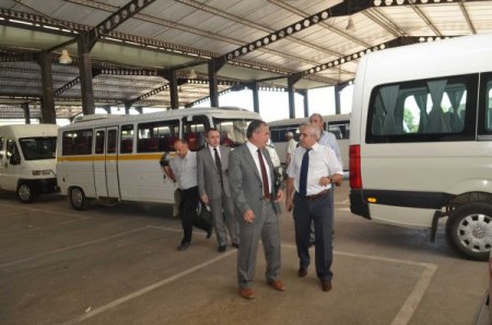 Denizli'de okullar açılmadan öğrenci servisleri denetleniyor