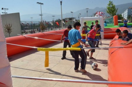 Denizli'deki Bahar Spor Şenliği’nde Binlerce Kişi Spor Yaptı