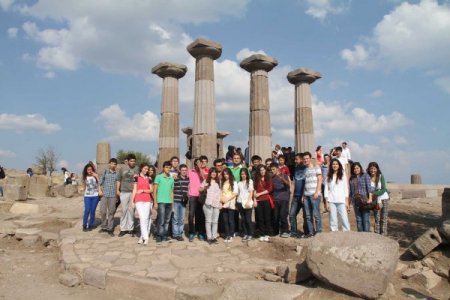 Denizlili lise öğrencileri Çanakkale’yi gezdi