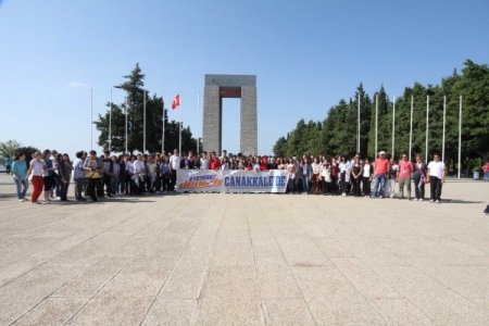 Denizlili lise öğrencileri Çanakkale’yi gezdi