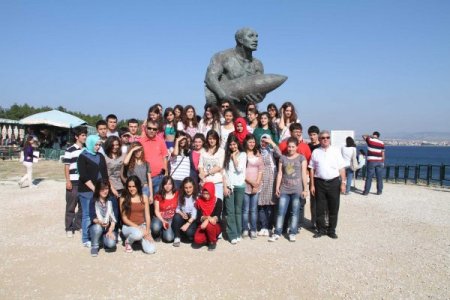 Denizlili lise öğrencileri Çanakkale’yi gezdi