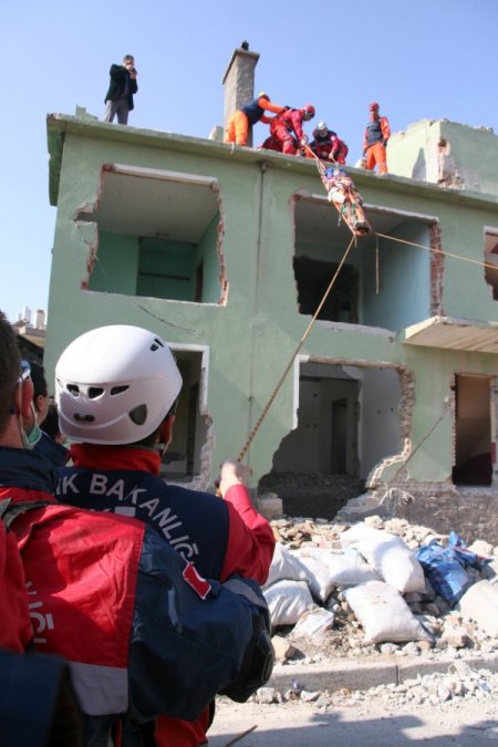 Deprem Tatbikatı Gerçeğini Aratmadı