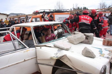 Deprem tatbikatı gerçeğini artmadı