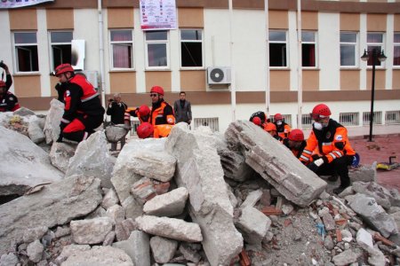 Deprem tatbikatı gerçeğini artmadı