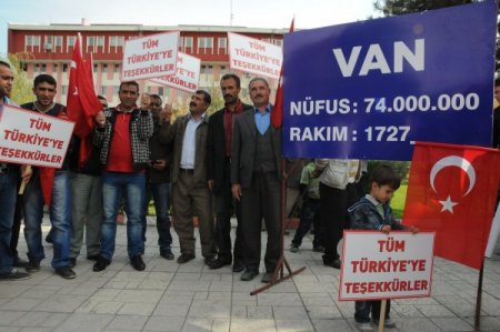 Depremden önce 1 milyon olan Van'ın nüfusu 74 milyon oldu