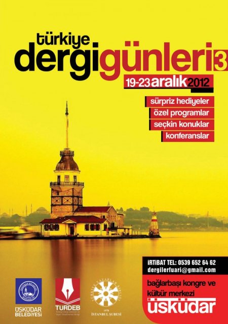 Dergi fuarına yoğun ilgi