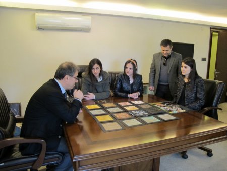 Deri tasarım finalistleri İZBAŞ’ta fabrikaları gezdi