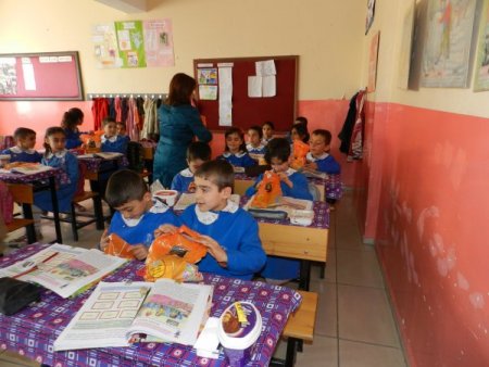 Derik Atatürk İlkokulu ile Nizip Özel Afitab Koleji artık kardeş