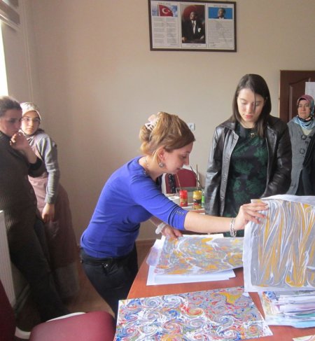 Derik Kadın Kültür Merkezi'nde yemek yarışması