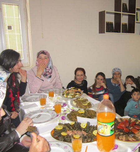 Derik Kadın Kültür Merkezi'nde yemek yarışması