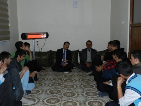 Derik Kaymakamı Demirci, geçlerle buluştu