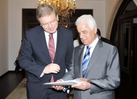 Derviş Eroğlu, Füle İle Görüştü