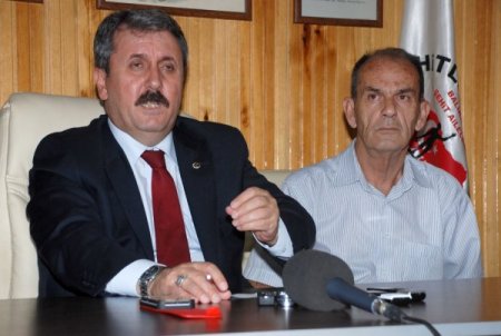 Destici: Meclis'teki Partiler Enerjilerini Pkk İle Mücadeleye Harcamalı