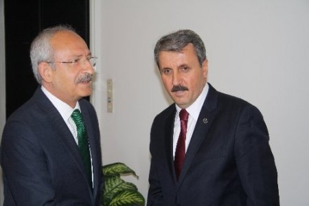 Destici’den Kılıçdaroğlu’na geçmiş olsun ziyareti