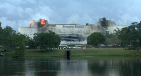 Dev Spor Salonu Böyle Yıkıldı