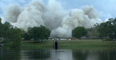 Dev Spor Salonu Böyle Yıkıldı