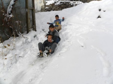 Develi'de kar kalınlığı 30 santimetreye ulaştı