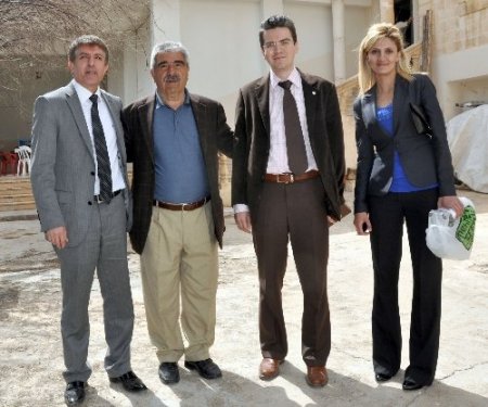 Devlet Hastanesi Başhekimi Arıkan'dan, Yezidi köyü muhtarına ziyaret