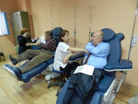 Devlet Hastanesi'nden basına sağlık taraması