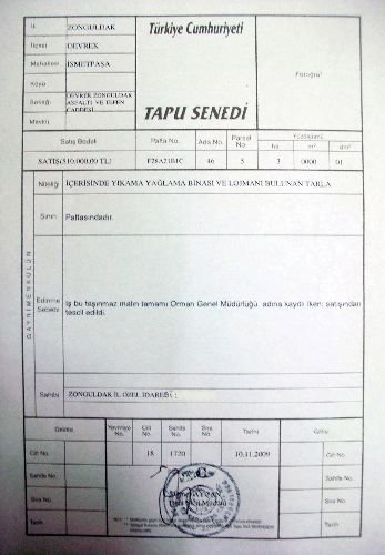 Devrek Devlet Hastanesi'nin Tapu Sorunu Çözüldü