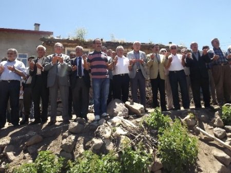 Dikilitaş Köyü Kur’an Kursu'nun temeli atıldı