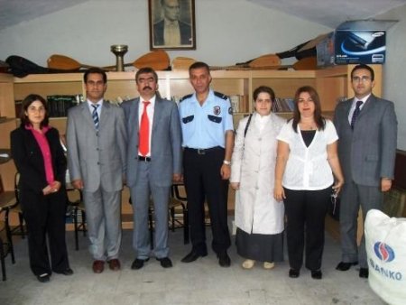 Dikmen İlköğretim Okulu Cezaevine Kitap Bağışladı