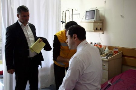 Dikmen Kaymakamı Altınışık, trafik kazasında yaralandı