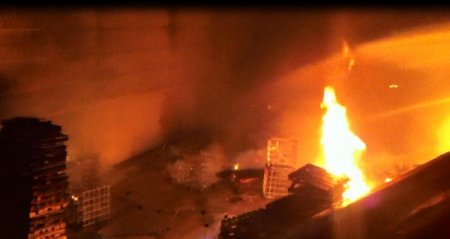 Dilovası'nda kimya fabrikası yandı