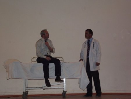 Din görevlilerinden “Çanakkale” oyunu