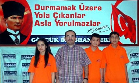 Dinar Gölcük Dersanesi'nden 3 Türkiye Birinciliği