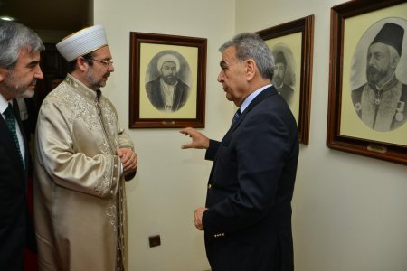 Diyanet İşleri Başkanı Görmez, Başkan Kocaoğlu’nu ziyaret etti