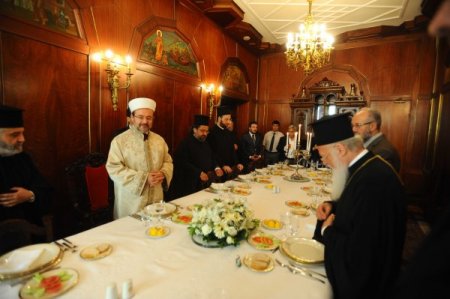 Diyanet İşleri Başkanı Görmez Ve Bartholomeos, Patrikhanede Yemek Yedi
