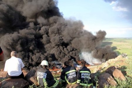 Diyarbakır'da patlamadan sonra çıkan yangın söndürüldü