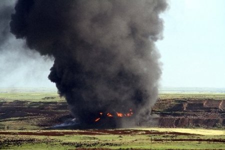Diyarbakır'da petrol boru hattında patlama