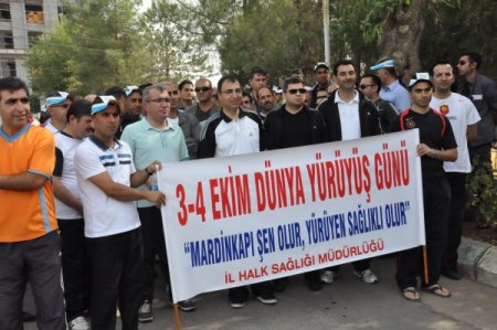 Diyarbakır'da sağlıklı yaşam yürüyüşü