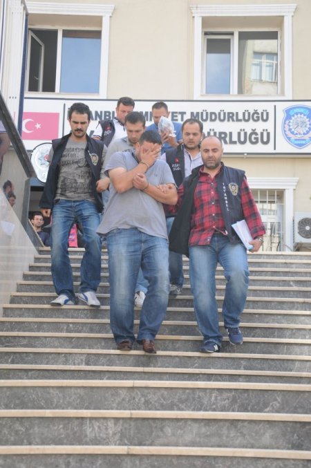 Dizel araca benzin koyan hırsızlar yakayı ele verdi