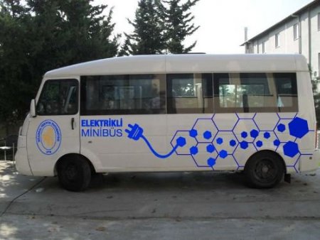 Dizele Göre Üç Kat Tasarruf Sağlayan Elektrikli Minibüs Üretildi