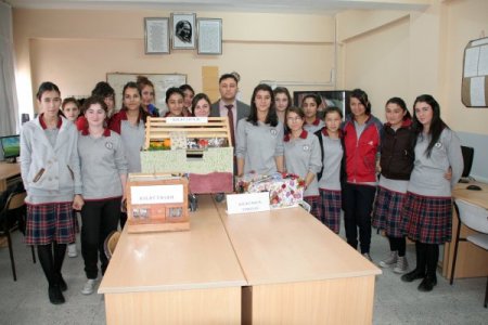 Doğal afete çözüm bulan kız meslek liseliler TÜBİTAK yarışmasına hazırlanıyor