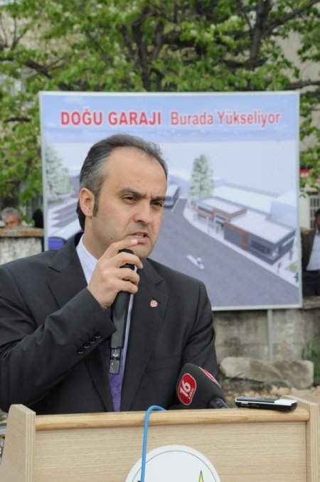 Doğu Garajı’nın Temeli Atıldı
