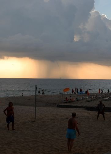 Doğu'da Kar Alanya'da Hortum