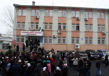 Doktora darp güvenlik kamerasında