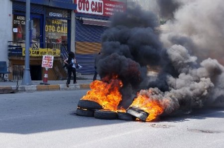 Dolapdere savaş alanına döndü