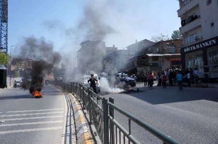 Dolapdere savaş alanına döndü