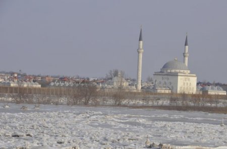 Dondurucu Soğuk Edirne’de Buz Devrini Yaşatıyor