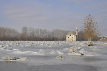 Dondurucu Soğuk Edirne’de Buz Devrini Yaşatıyor